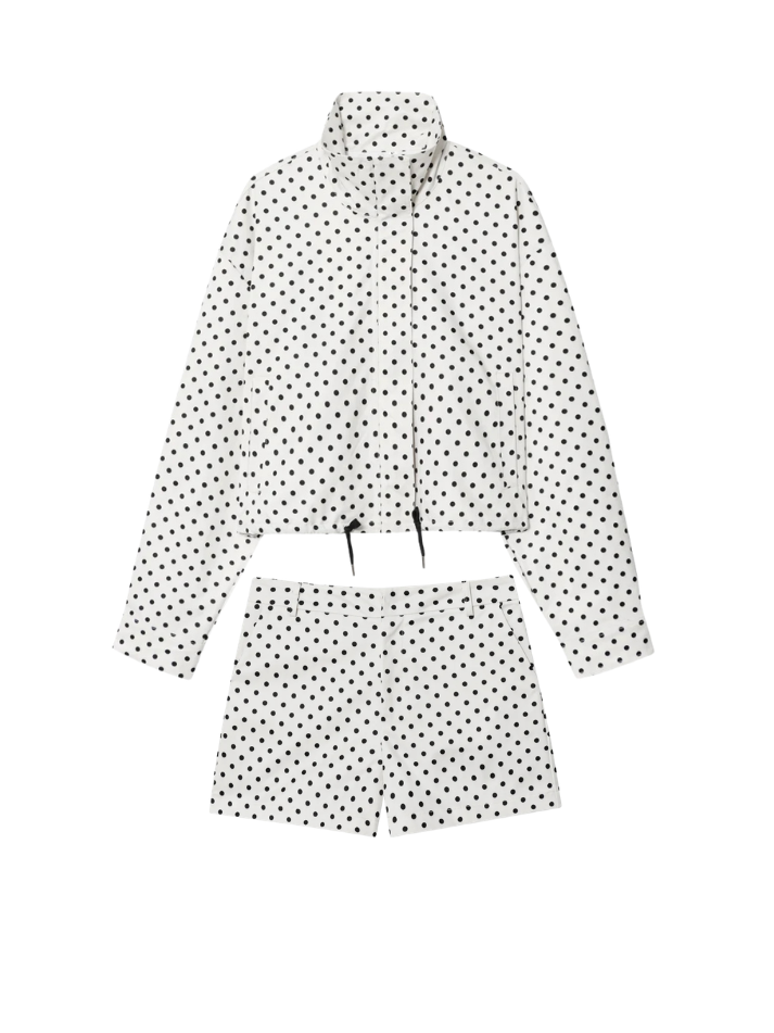 Conjunto Poá Noir - Outono Inverno l CAROL ESPAÇO FASHION