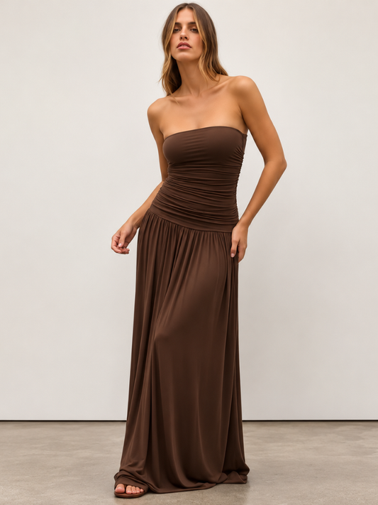 Vestido Longo Tomara Que Caia Cassiel - Moda Festa l CAROL ESPAÇO FASHION