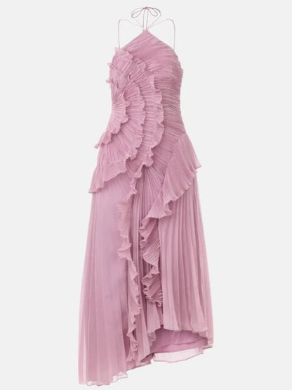 Vestido Amélie Plissado