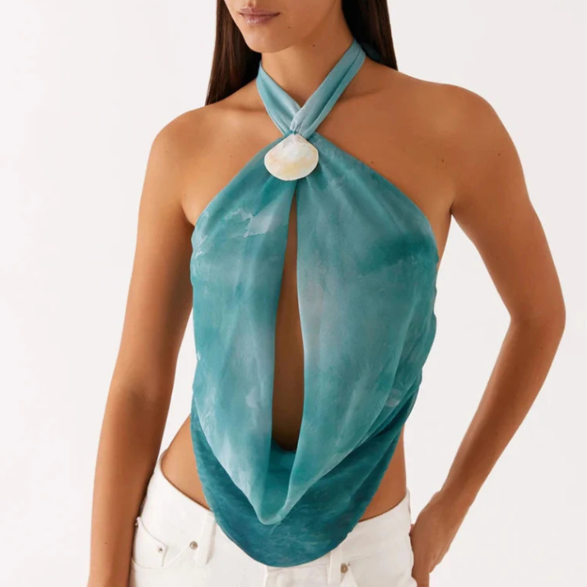 blusa , blusaazul , blusaconcha , blusafemininapraia