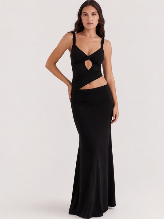 Vestido Longo Valaya - Moda Praia l CAROL ESPAÇO FASHION