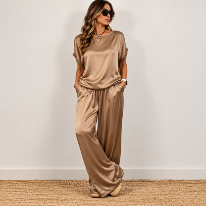Conjunto Acetinado Essence - Casual Chic l CAROL ESPAÇO FASHION