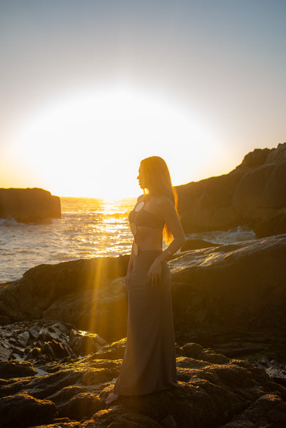 Conjunto Maiô e Saia Longa  - Moda Praia | CAROL ESPAÇO FASHION