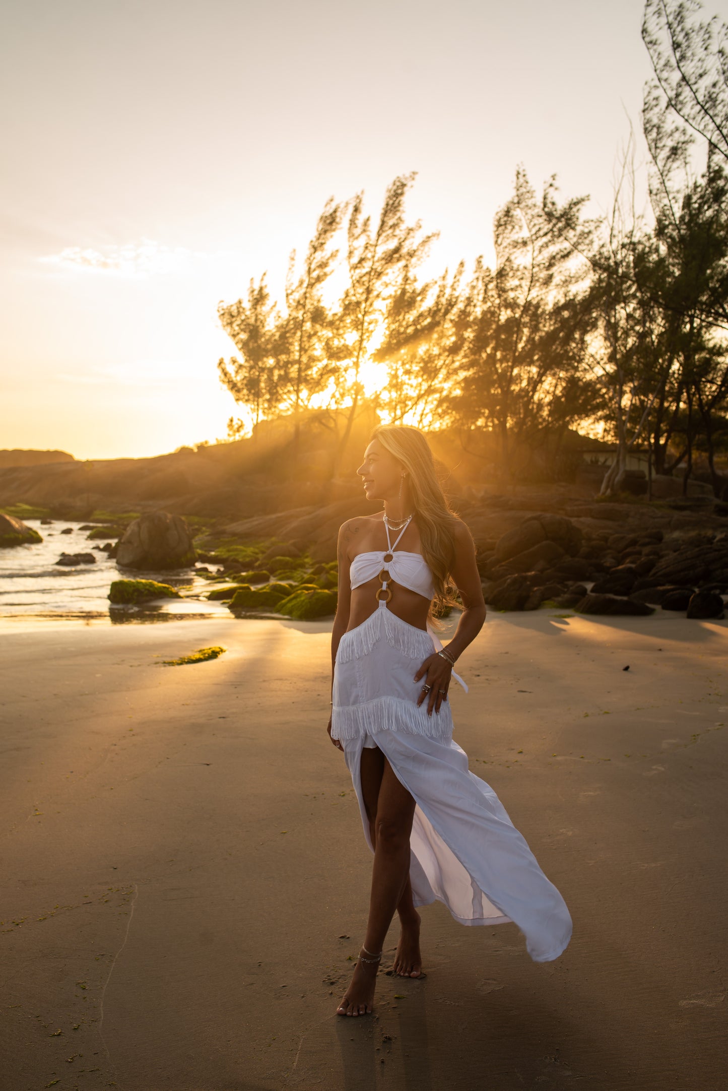 Vestido Longo Argola Havai