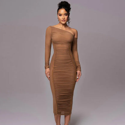 Vestido Midi Tule