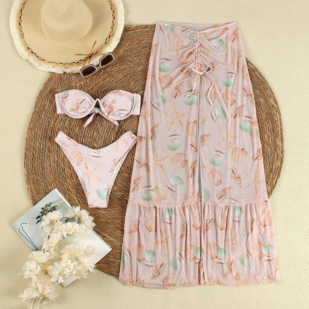 conjunto , conjuntofeminino , conjuntomodapraia , modapraia , conjunto3peçasfeminino 