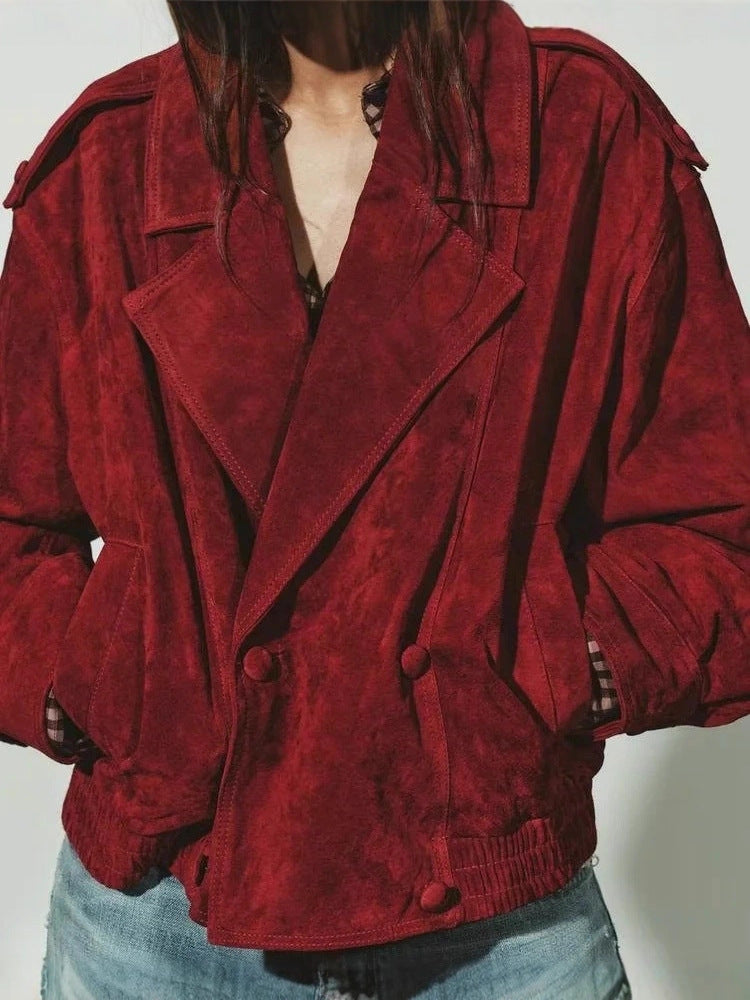 Jaqueta Velvet Rouge - Outono Inverno l CAROL ESPAÇO FASHION