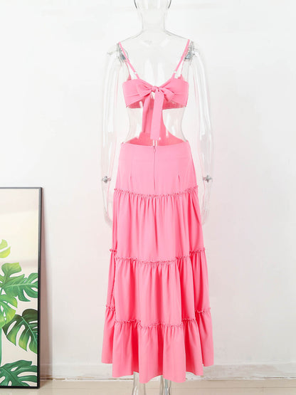 Vestido Longo Godê Camadas