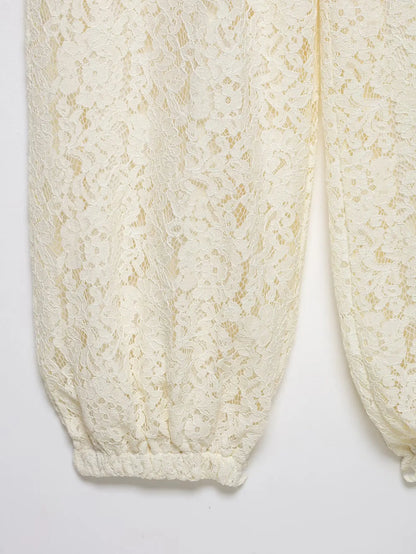 Calça Renda Boho - Casual Chic l CAROL ESPAÇO FASHION