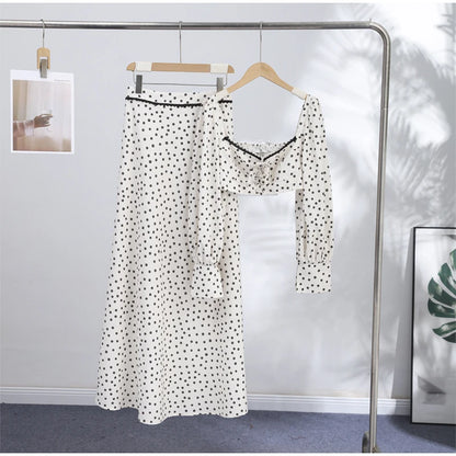 Conjunto Poá Belle Époque - Casual Chic l CAROL ESPAÇO FASHION