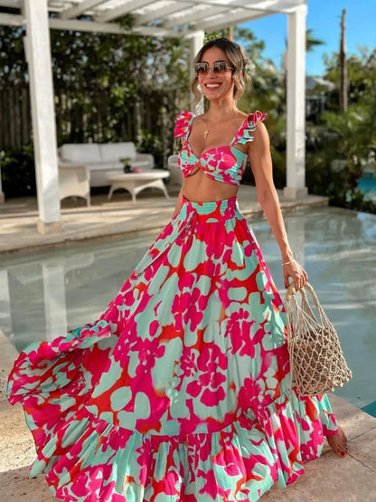 conjunto ,conjuntofloral , conjuntofeminino , conjuntofloralfeminino ,  conjuntofeminifloral , conjuntotopesaialonga