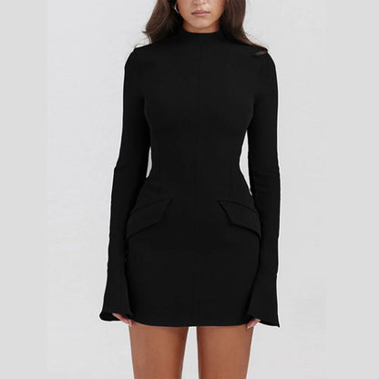 Vestido Minimal Sleeve Sculpt