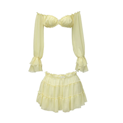 conjunto , contofeminino , conjuntoamarelo , contofemininoamarelo