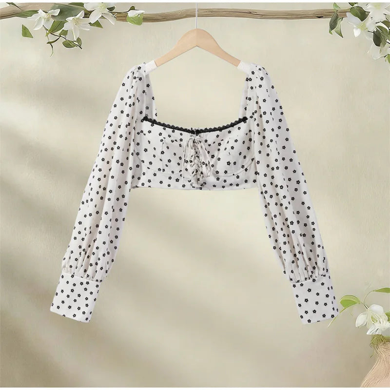 Conjunto Poá Belle Époque - Casual Chic l CAROL ESPAÇO FASHION