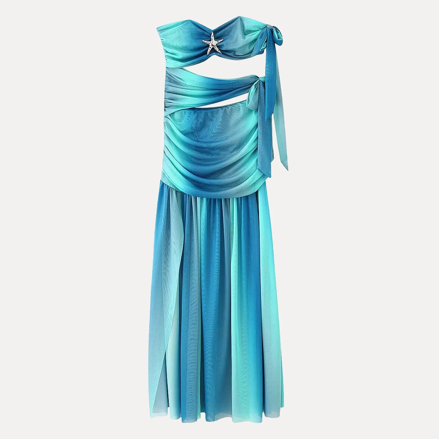 vestido , vestidoestreladomar , vestidolongotule