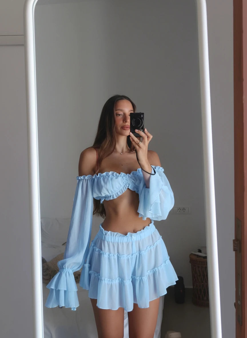 conjunto , contofeminino , conjuntoamarelo , contofemininoazul