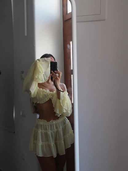 conjunto , contofeminino , conjuntoamarelo , contofemininoamarelo