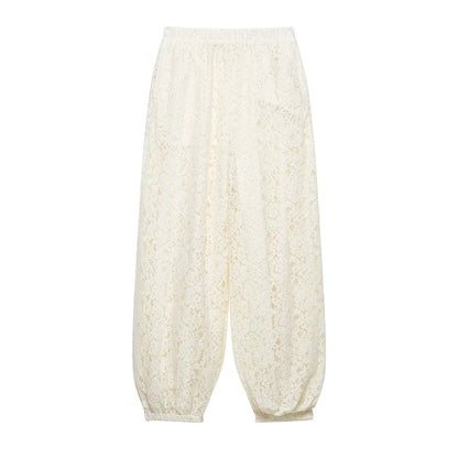 Calça Renda Boho - Casual Chic l CAROL ESPAÇO FASHION