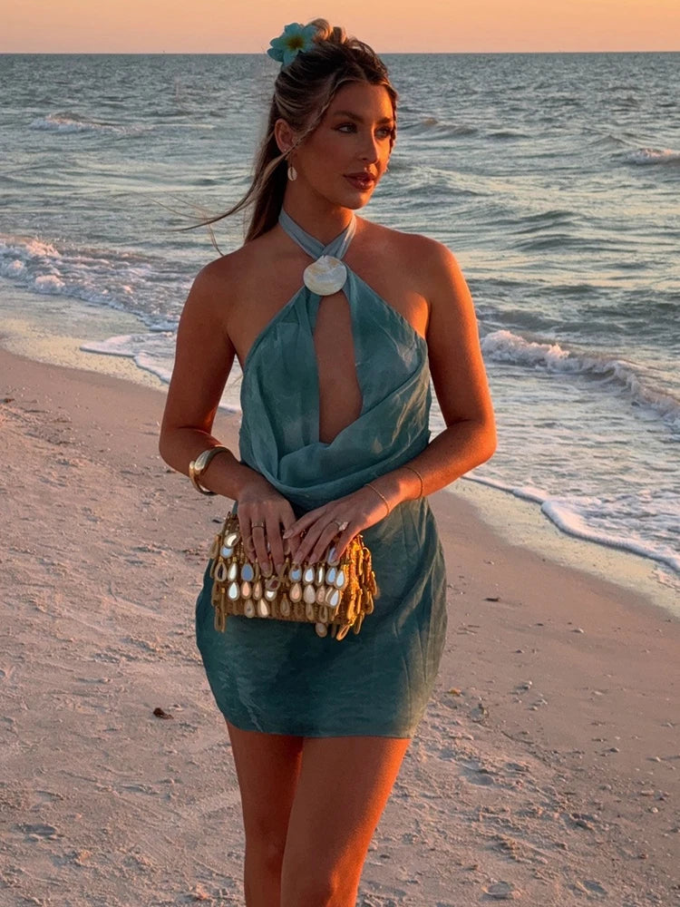 vestido , vestidocurto , vestidocurtopraia , vestidoconcha , vestidocurtoazul vestidosaidadepraia