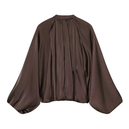 Conjunto Cetim Espresso Luxe - Outono Inverno l CAROL ESPAÇO FASHION