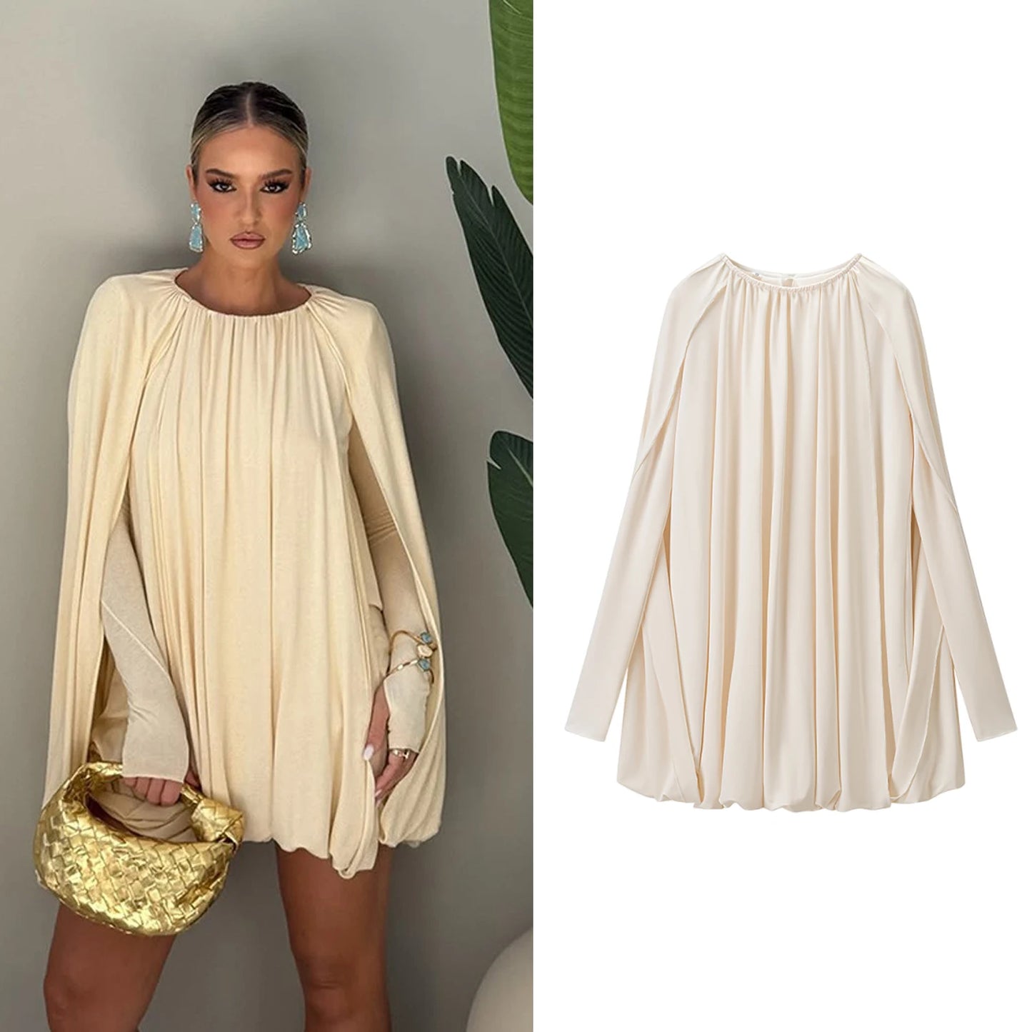 Vestido Curto Aura - Casual Chic l CAROL ESPAÇO FASHION
