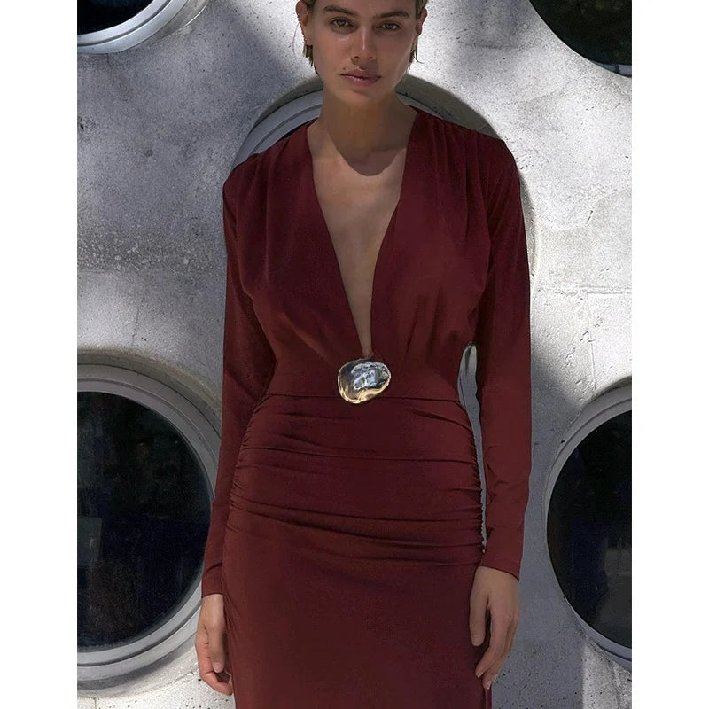 vestido , vestidolongo , vestidodemanga , vestidoinverno , vestidocoleçãoinverno 