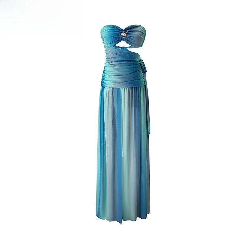 vestido , vestidoestreladomar , vestidolongotule