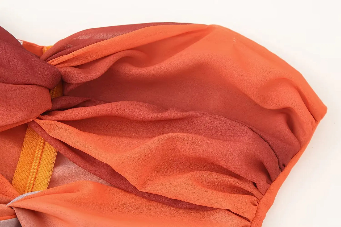 Vestido Longo Furta Cor Sem Alças