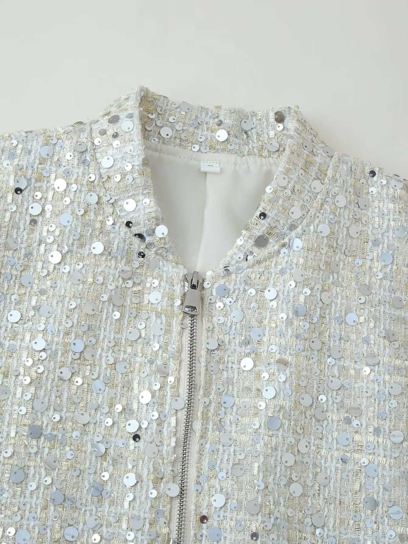 Jaqueta Shine Glam Paetê
