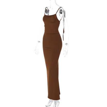 Vestido Elegante Maxi Aberto nas Costas