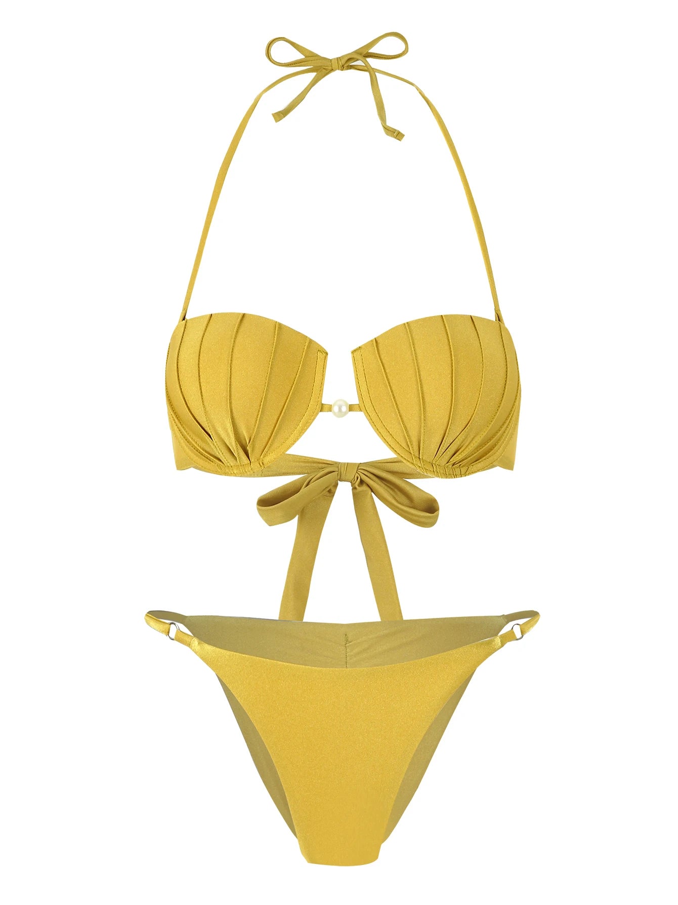 Conjunto Biquini 3 Peças Conchas