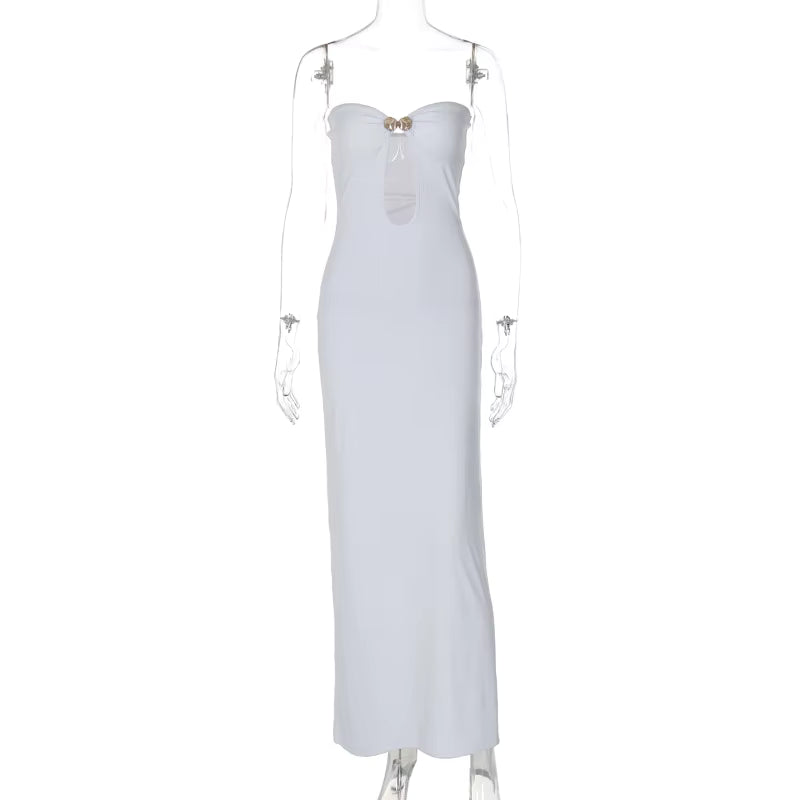 Saida Vestido Longo  Noturna - Moda Praia l  CAROL ESPAÇO FASHION