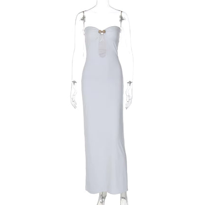 Saida Vestido Longo  Noturna - Moda Praia l  CAROL ESPAÇO FASHION