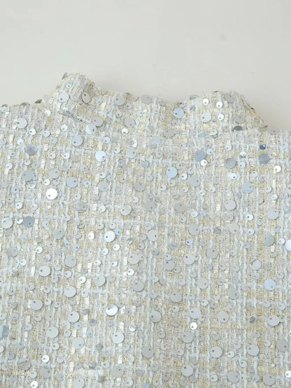 Jaqueta Shine Glam Paetê