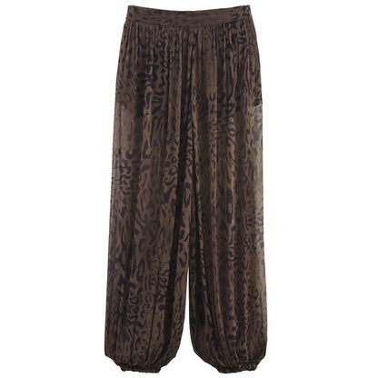 Calça Animal Print Safari Chic - Casual Chic l CAROL ESPAÇO FASHION