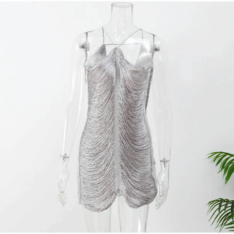vestidofranja , vestidocurtofranja 