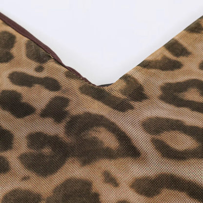 Vestido Longo Savannah Leopard - Casual Chic l CAROL ESPAÇO FASHION