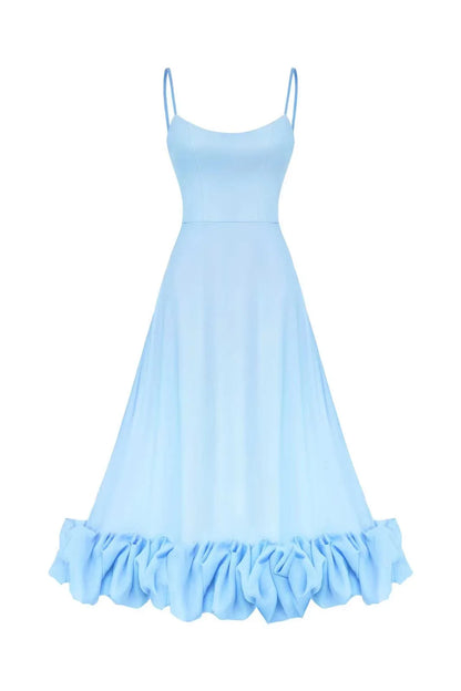 Vestido Midi Balone Babado