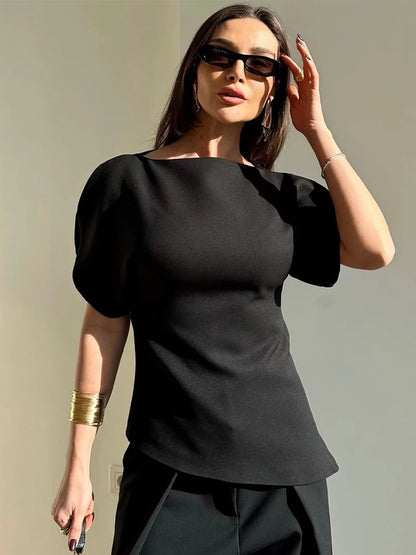 Blusa Feminina Elegance Puff - Casual Chic l CAROL ESPAÇO FASHION