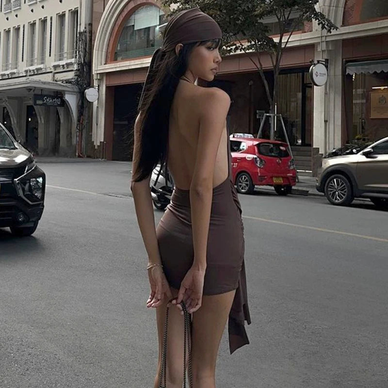 vestido , vestidocurto , vestidomarrom