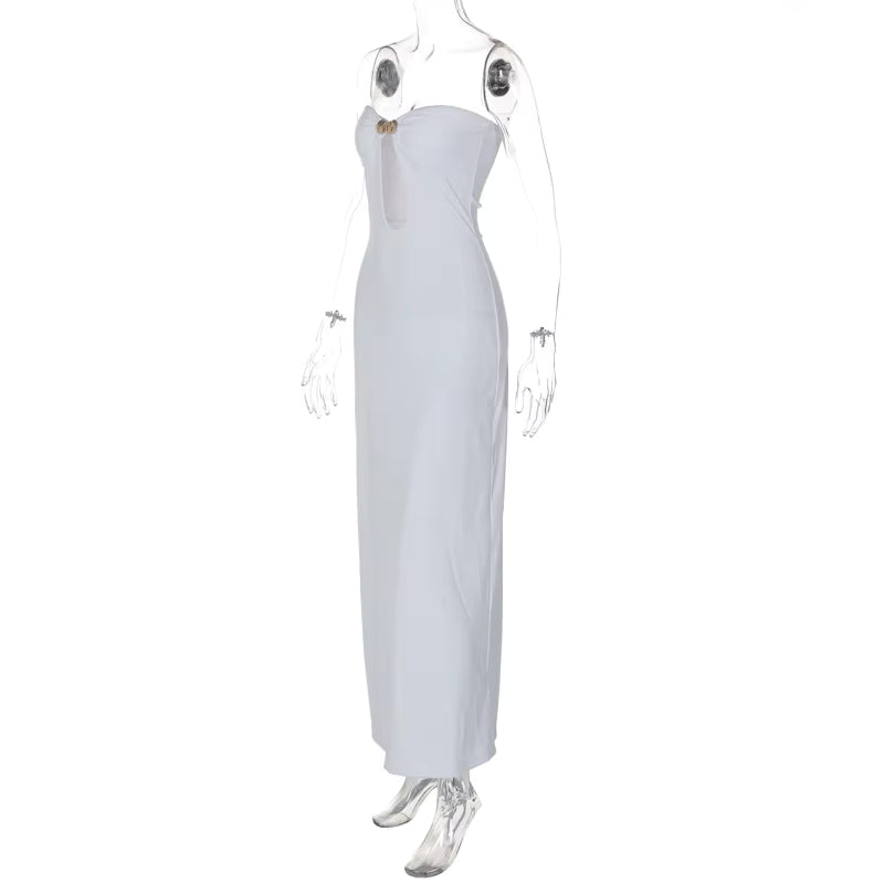 Saida Vestido Longo  Noturna - Moda Praia l  CAROL ESPAÇO FASHION
