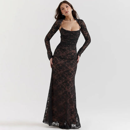 vestido , vestidolongo,vestidolongorenda, vestidolongoinvernorenda