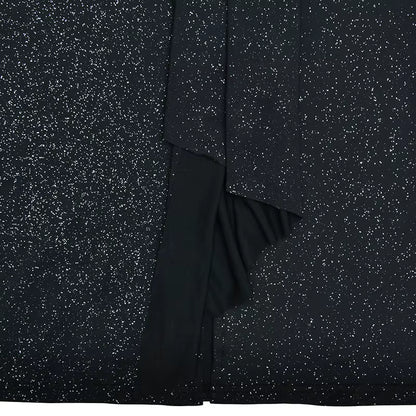 Vestido Longo Lurex Midnight - Moda Festa l CAROL ESPAÇO FASHION