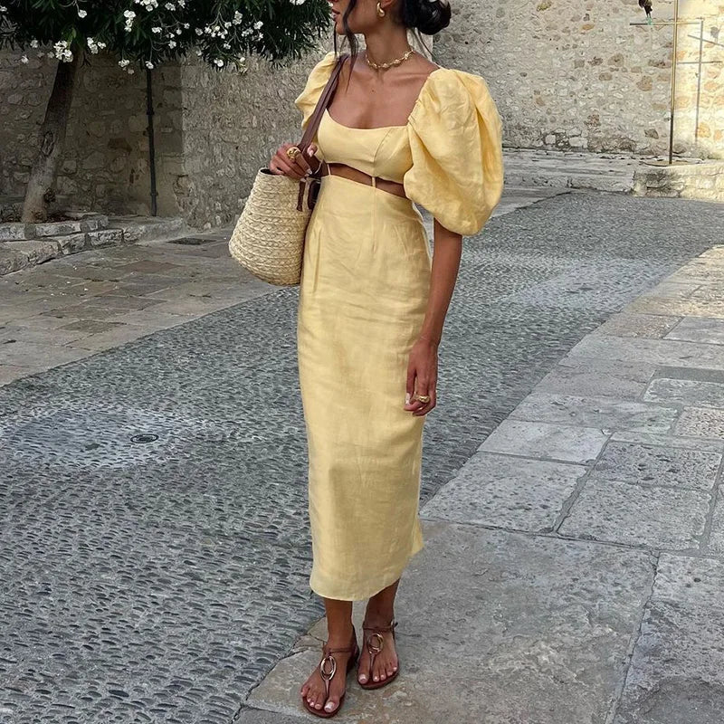 vestido , vestidomidi , vestidosocialmidi , vestidoamareloomidi