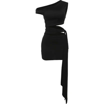 Vestido Black Wrap Sensual - Moda Festa l CAROL ESPAÇO FASHION