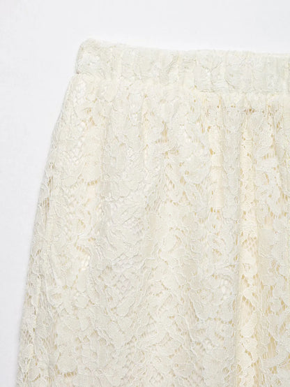 Calça Renda Boho - Casual Chic l CAROL ESPAÇO FASHION
