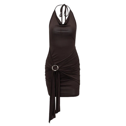 vestido , vestidocurto , vestidomarrom