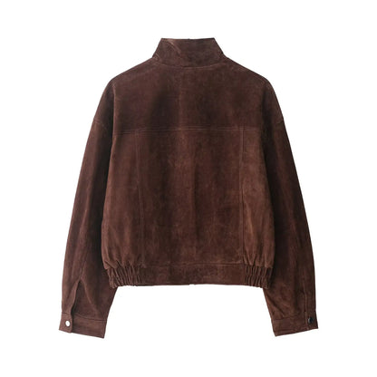 Jaqueta Suede Verona - Outono Inverno l CAROL ESPAÇO FASHION