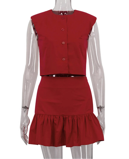 conjunto , conjuntofemininoalfaiataria,conjuntofemininorosa , conjuntofemininovermelho , conjuntovermelhofeminino 