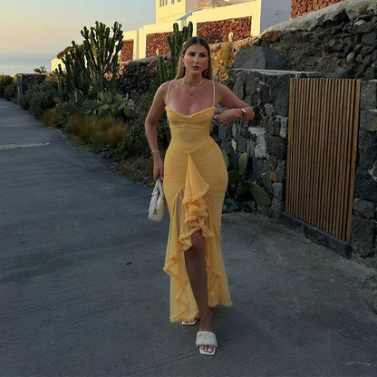 vestido , vestidobabado , vestidoamarelo , vestidofesta 